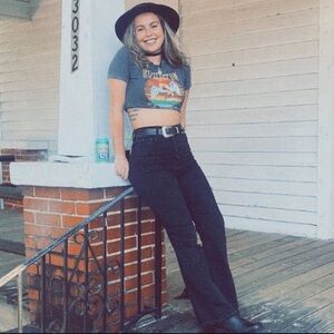 American Eagle Curvy Highest Rise Flares